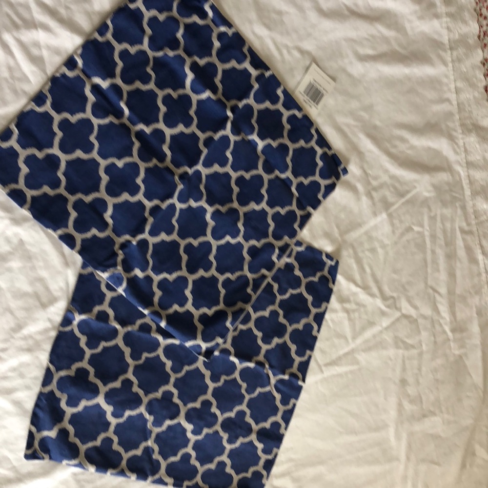New Blue & Gray Rizzy Home Pillow covers 18 x 18 inches set of two
